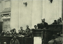 Выступление В.И. Ленина в Таврическом дворце