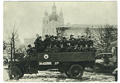 Патруль Военно-революционного комитета на улицах Петрограда